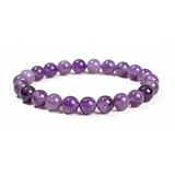 Bracelet Lithothérapie Anti Alcool Améthyste