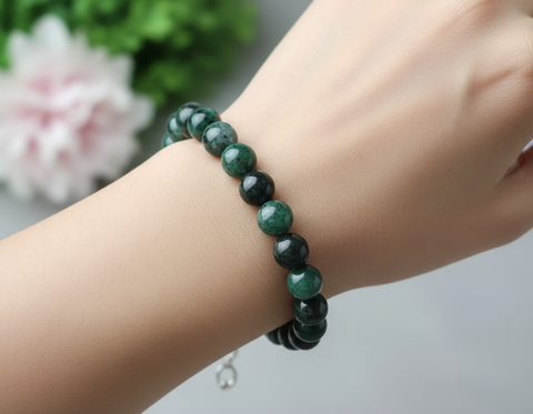 Bracelet Emeraude Lithothérapie