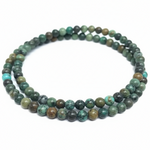Collier Lithothérapie Turquoise Verte