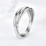 Bague Anti-Stress Homme Argent